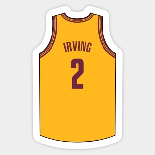 Kyrie Irving Cleveland Jersey Qiangy Sticker